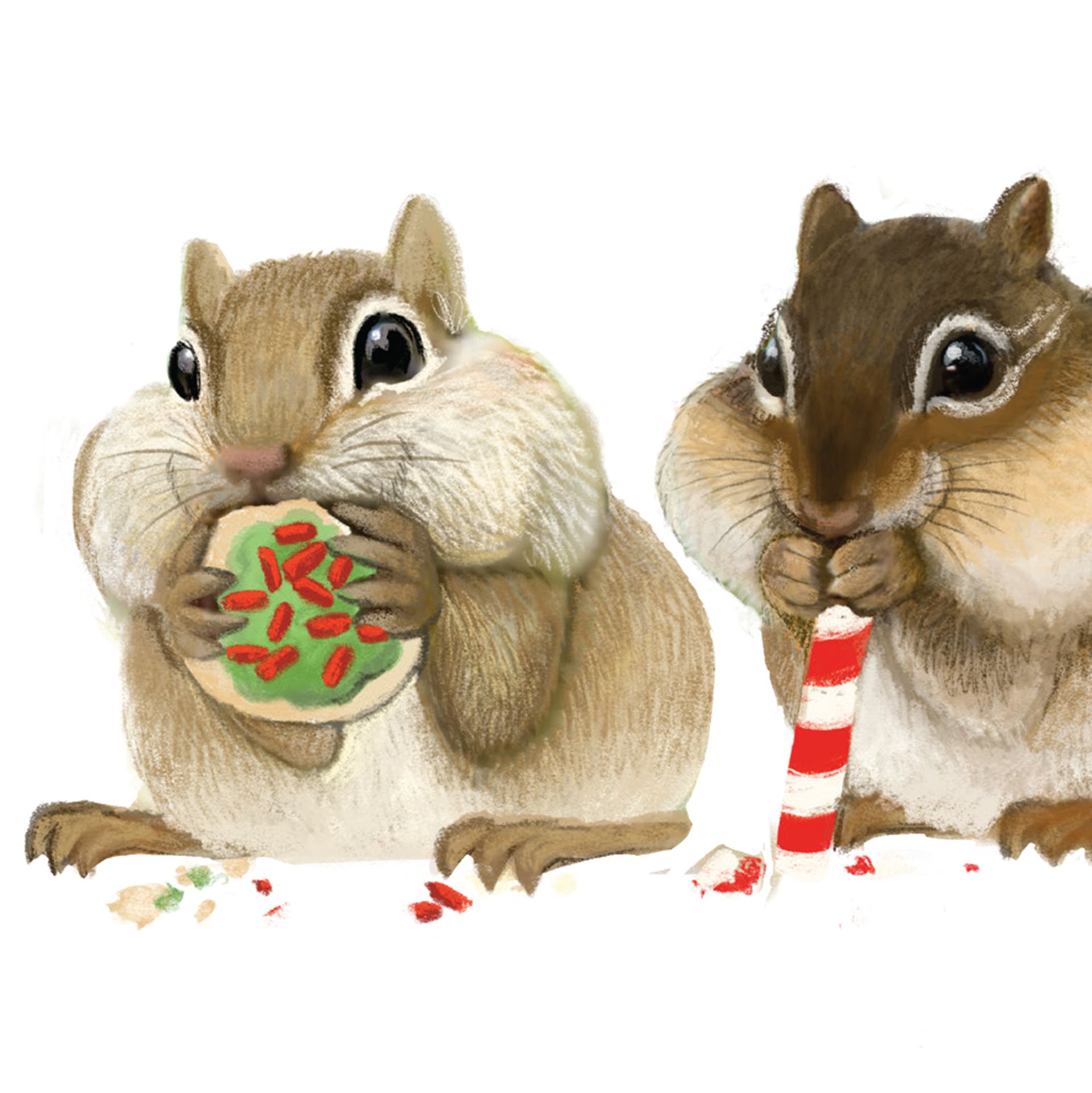 SWEET MEMORIES Chipmunk Card