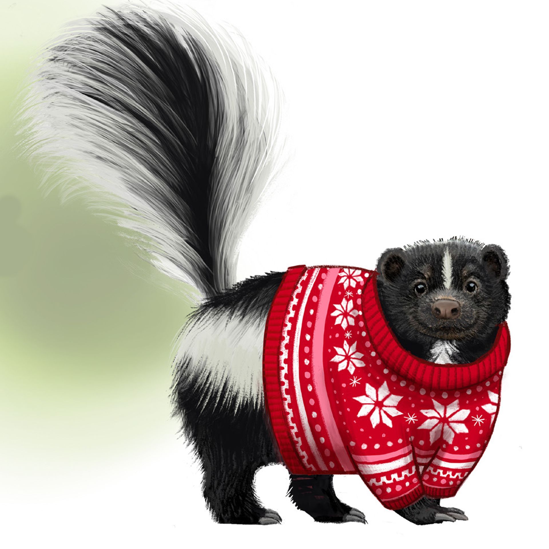 You Know What Really STINKS Skunk Card