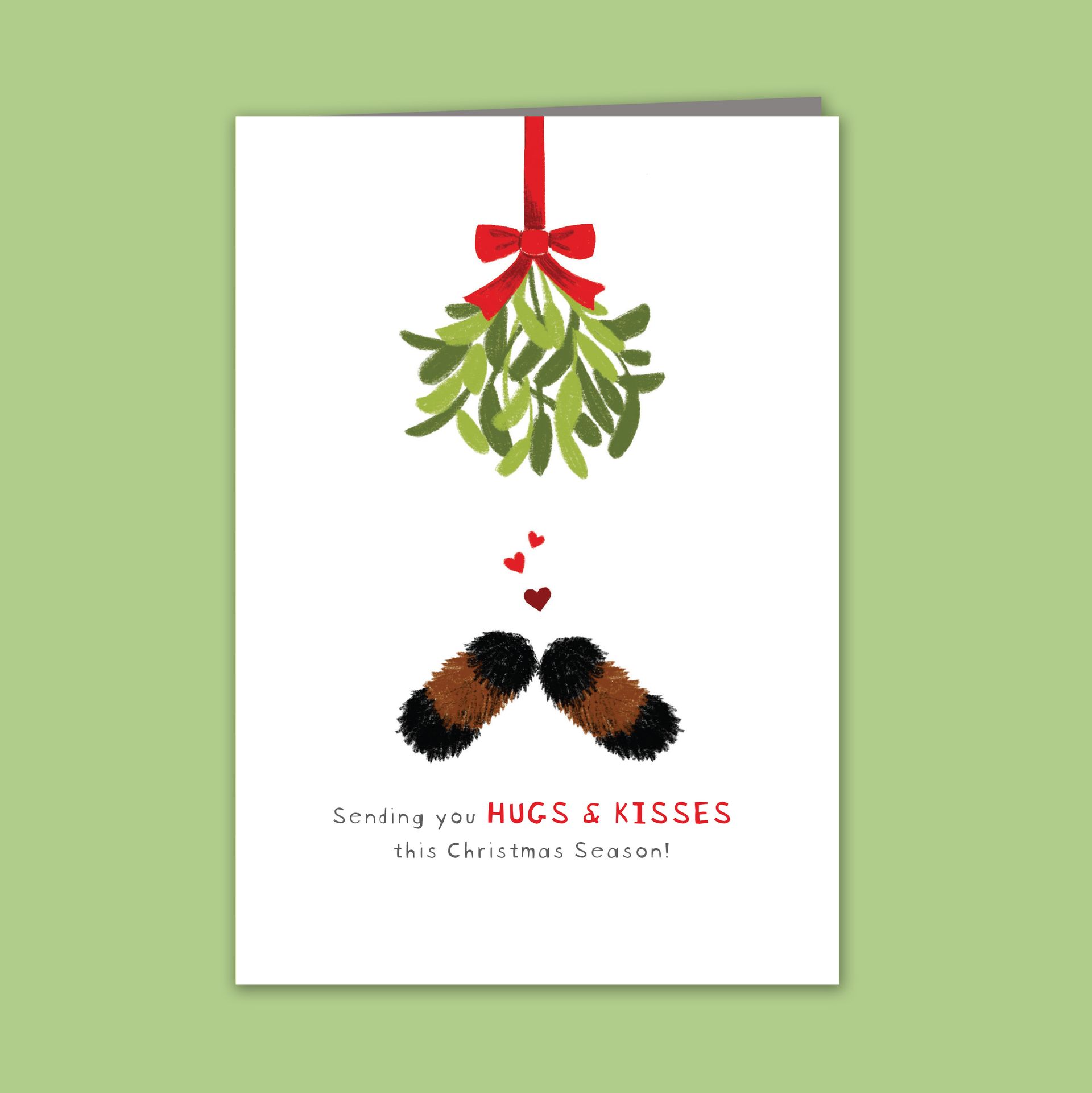 HUGS & KISSES Woolly Caterpillar