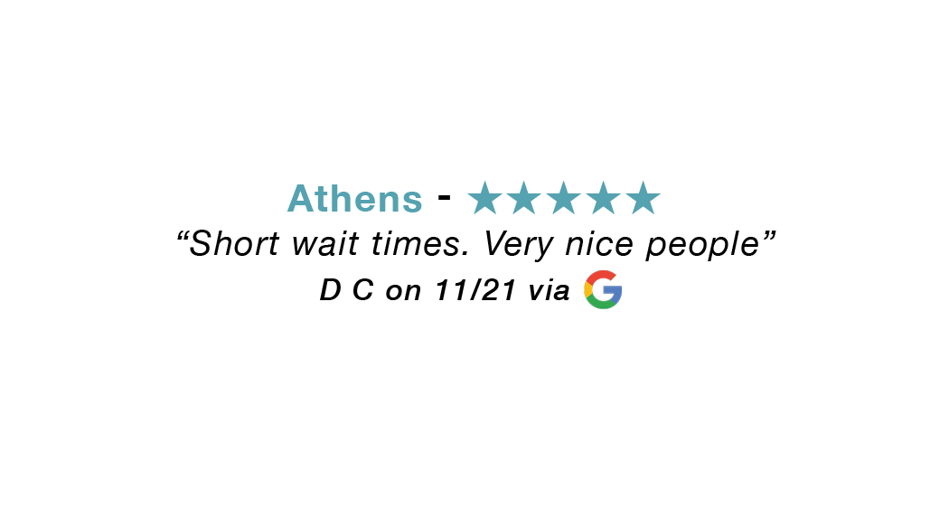 Athens, TN review