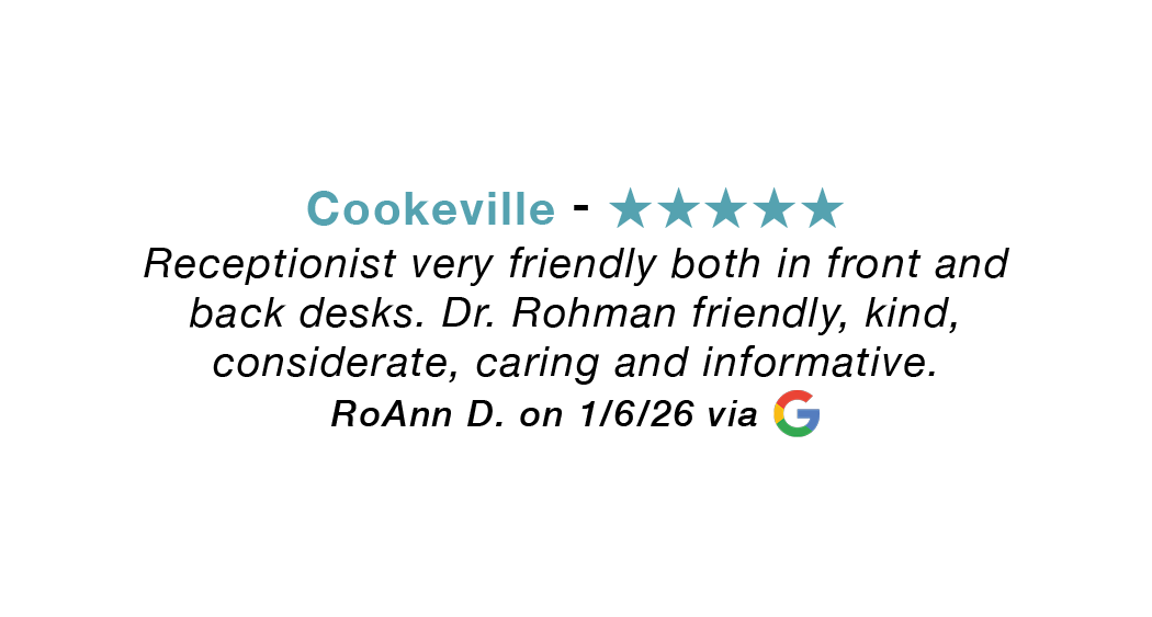 Cookeville Google Review