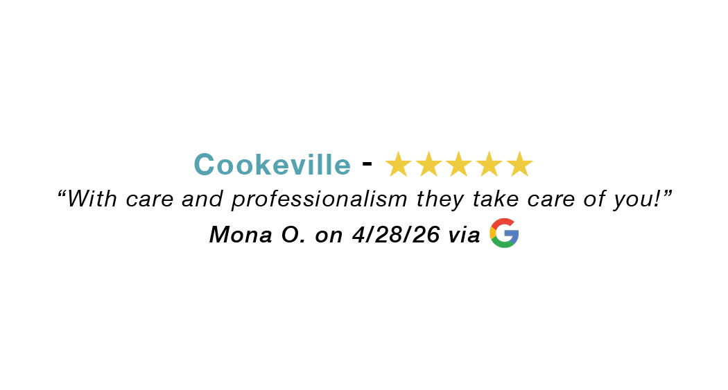 Cookeville Tennessee clinic. With care and professionalism they take care of you.