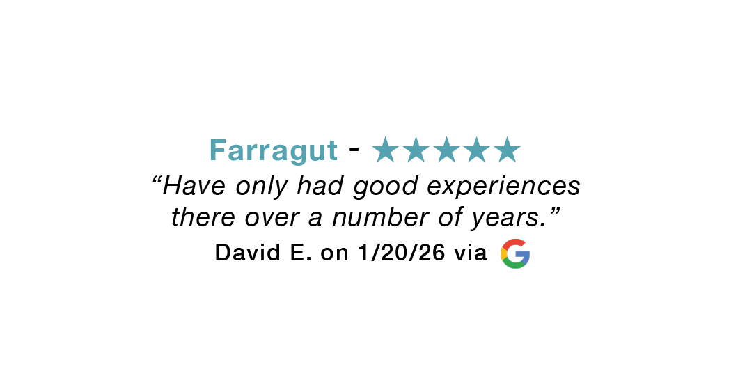 Farragut TN google review