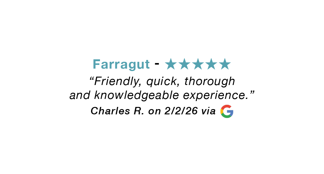 Farragut five-star review
