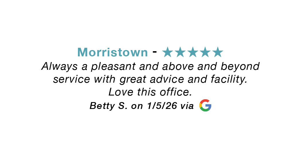 Morristown Google Review