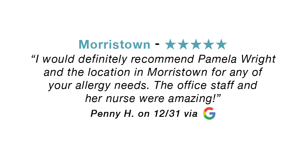 Morristown Google Review