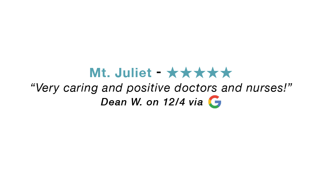 Mt. Juliet, TN review