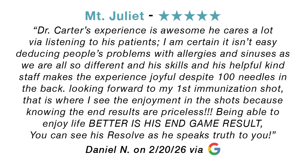 Mt. Juliet Review