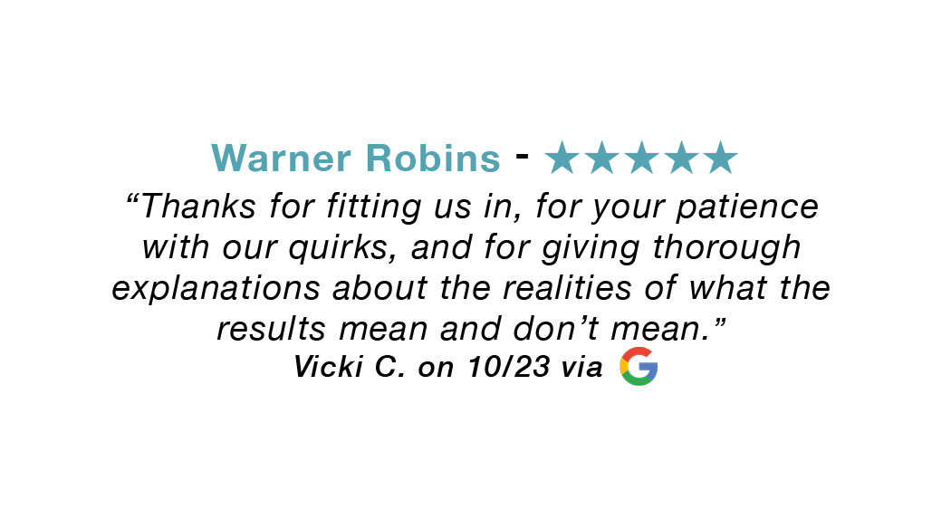 Georgia Google Review
