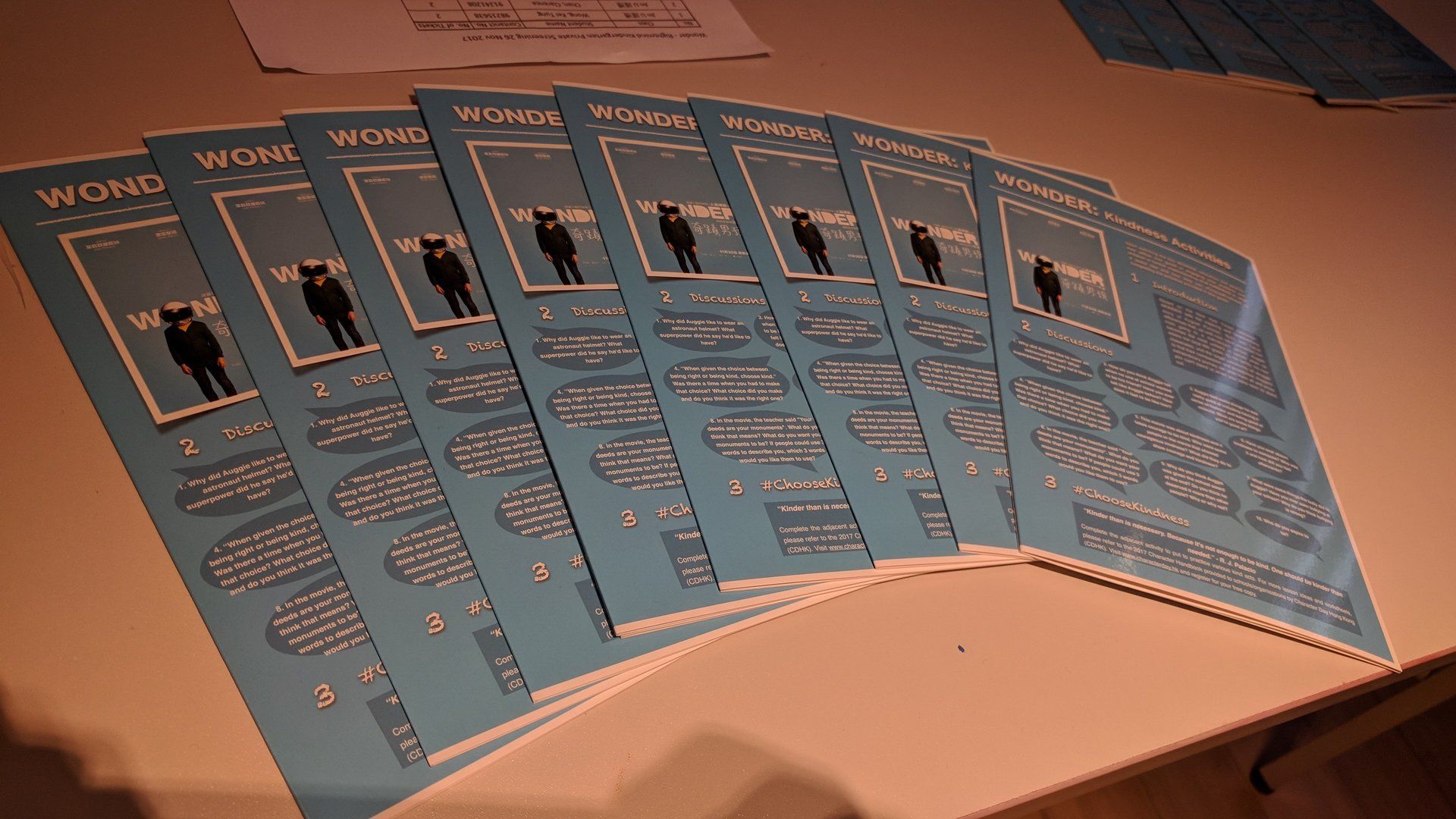 Wonder ChooseKindness Activities Guide