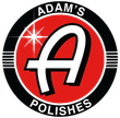 Adam's Polishes logo: white stylized