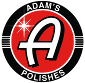 Adam's Polishes logo: white stylized