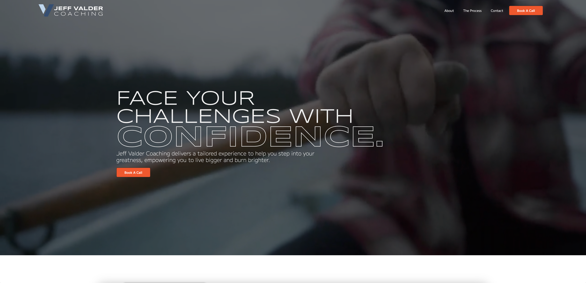 Person rowing a boat, emphasizing