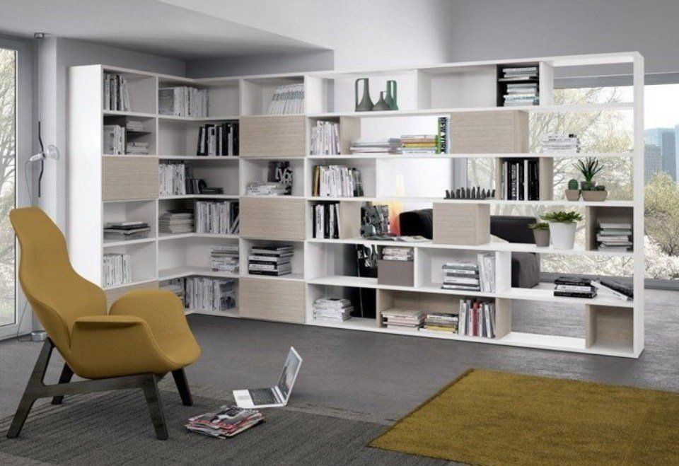 pareti attrezzate per soggiorno moderno