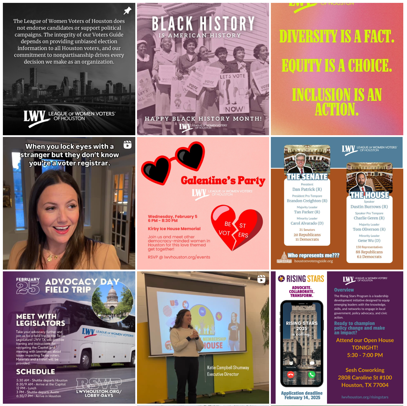 A collage of advertisements including one that says diversity is a fact