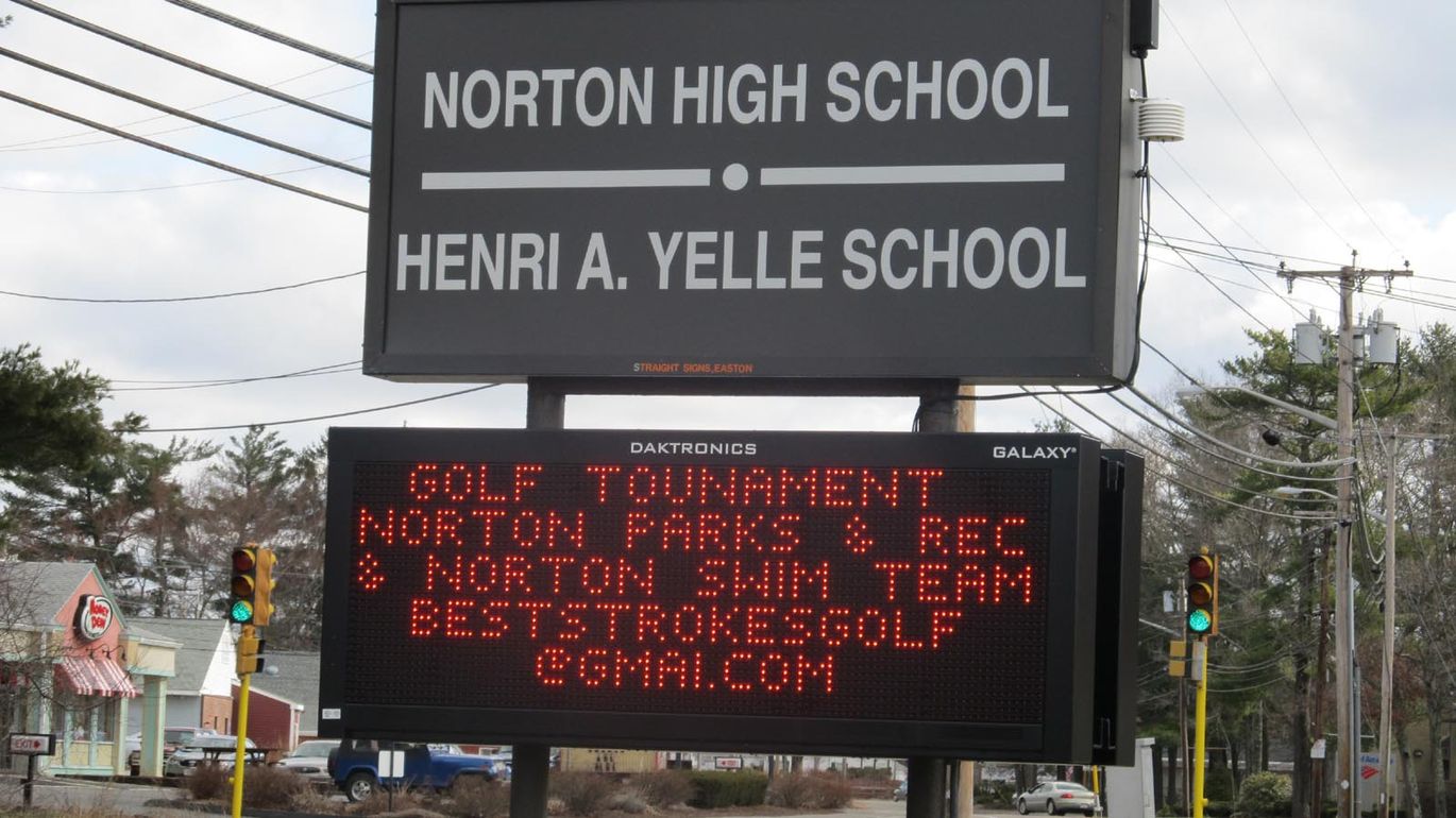 Norton High School  -  Electrical Contractors in Norton, Massachusetts