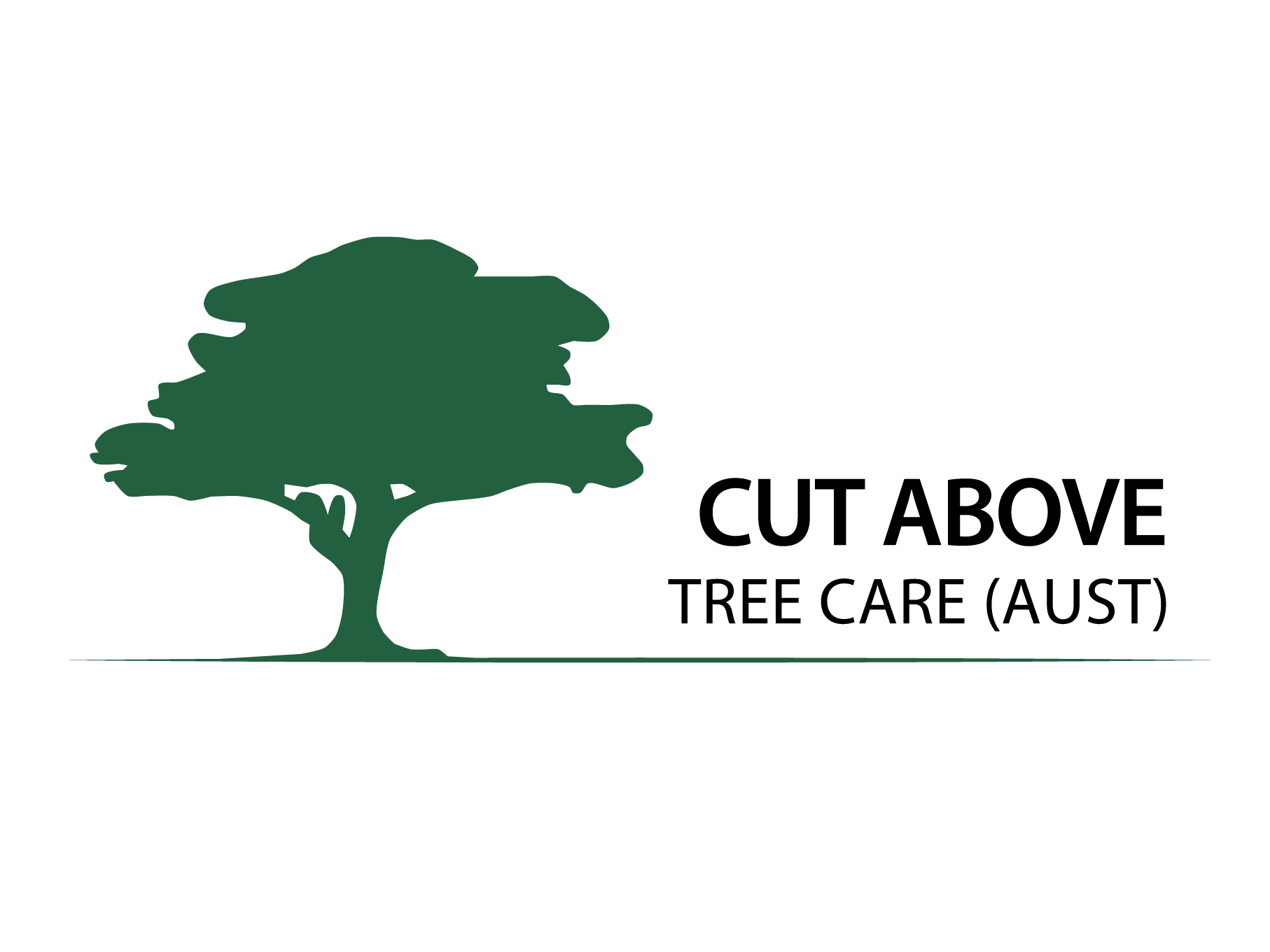 Cut Above Tree Care (QLD) Logo - Green