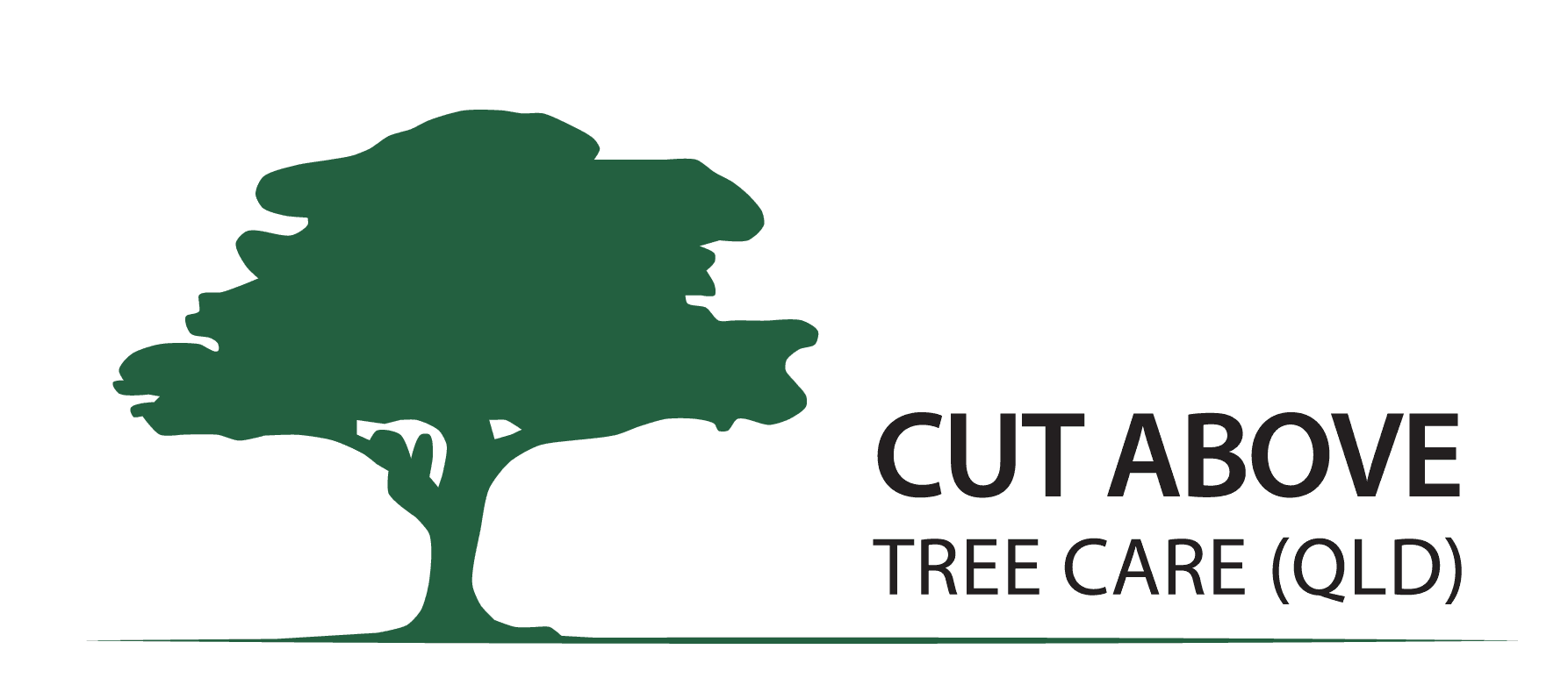 Cut Above Tree Care (QLD) Logo - Green