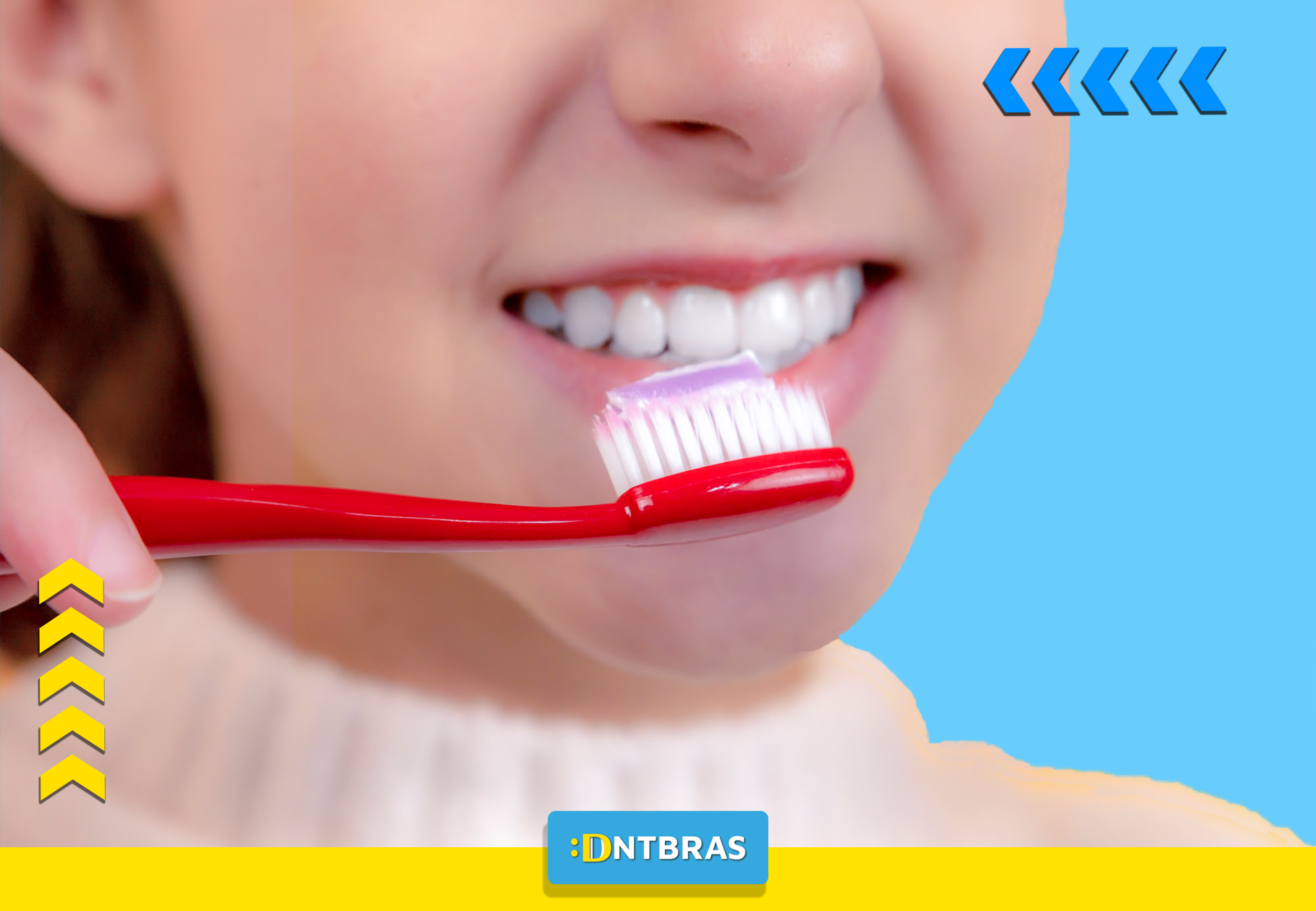 escova dental; troca da escova dental; saúde bucal; DNTBRAS; dentista; higiene bucal