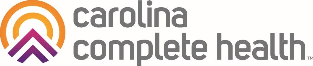 The logo for carolina complete health is shown on a white background.