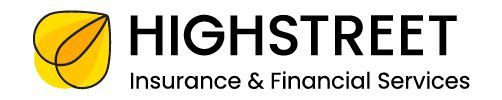 The logo for highstreet insurance and financial services