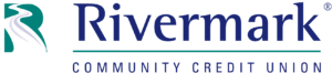 Rivermark community credit union logo on a white background