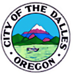 The seal of the city of the dalles in oregon