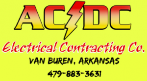 ac/dc electrical contracting logo