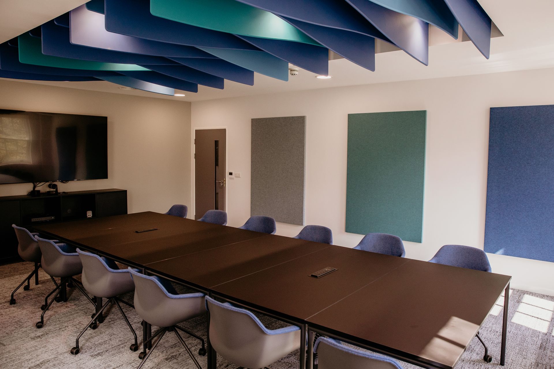 Acoustic Wall Panels and Ceiling Baffles 