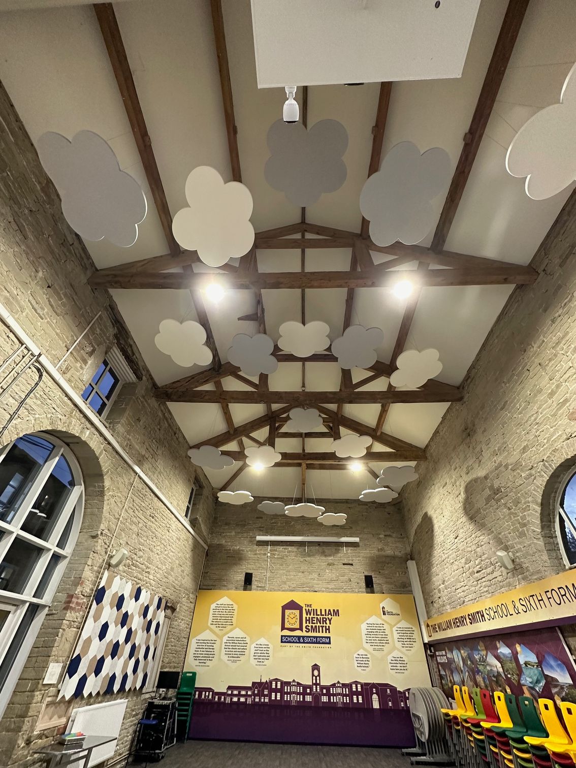 ProSound Acoustic Ceiling Rafts clouds