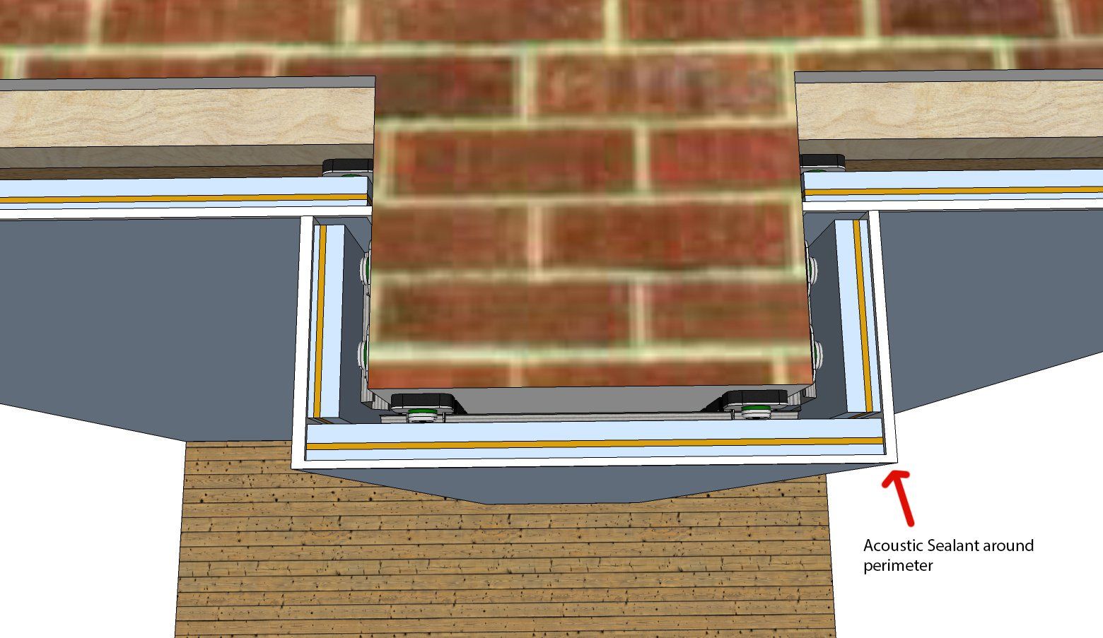 How to soundproof a chimney with the ReductoClip System