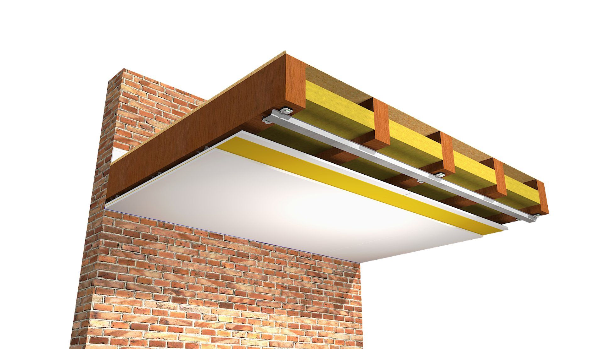 Levelling Uneven Ceiling Joists Before Soundproofing