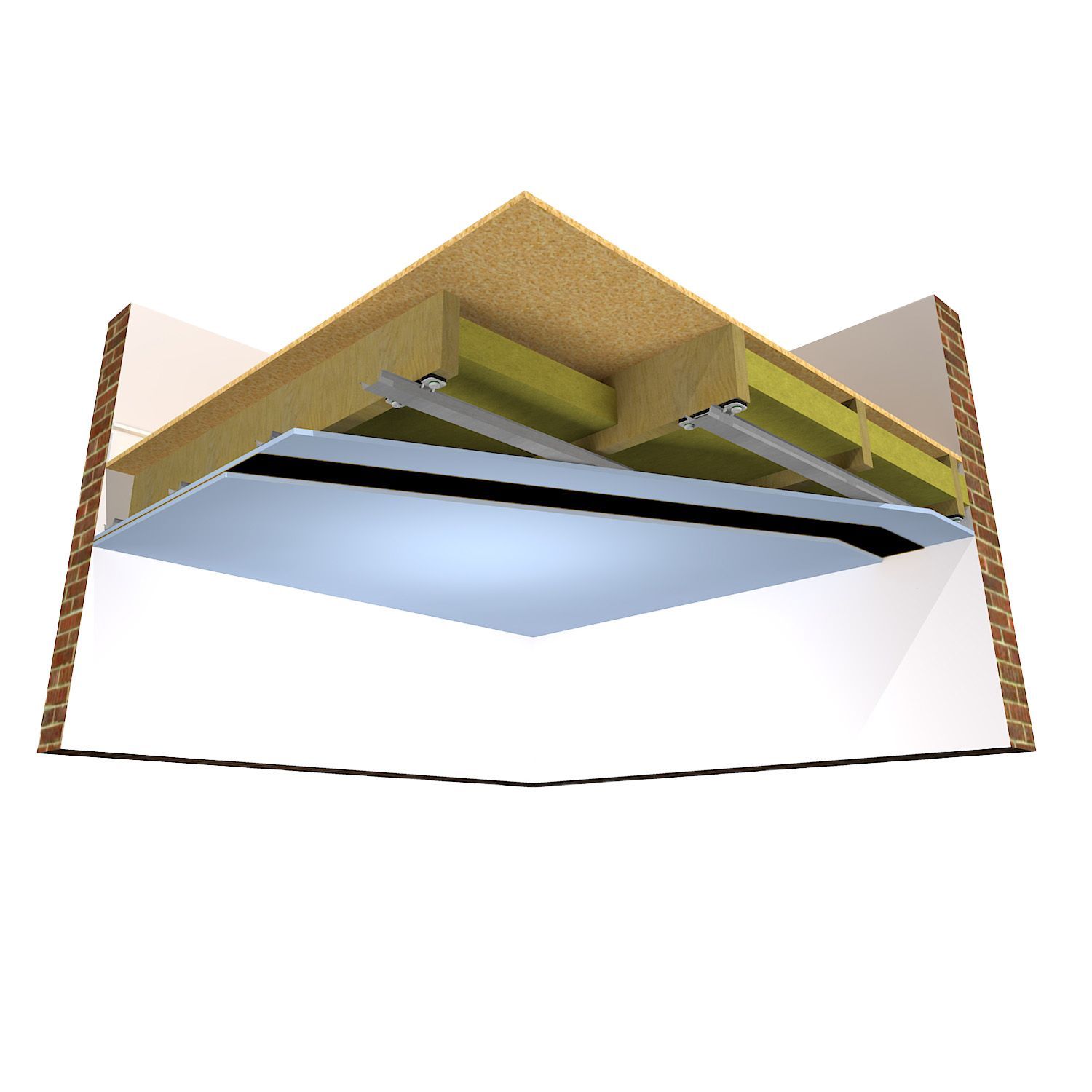 ReductoClip Timber Joist Ceiling