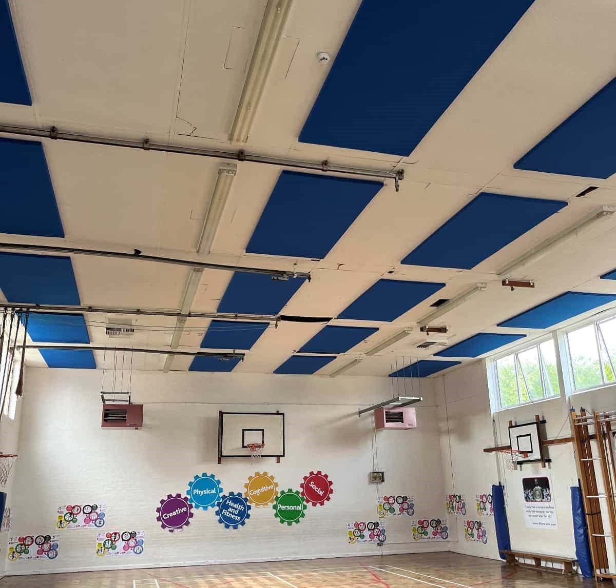 Village hall acoustic panels