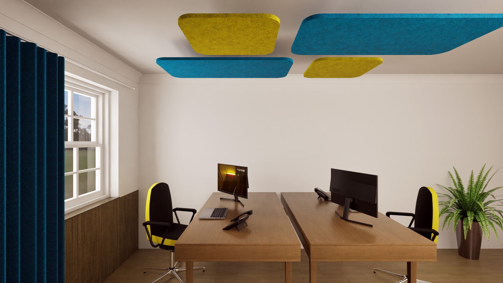 ProSound Ceiling Rafts in a bar