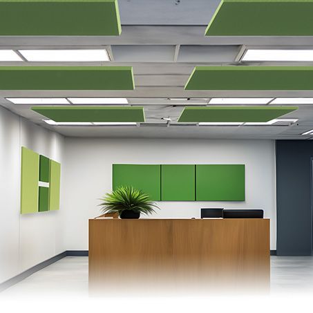 ProSound Acoustic Ceiling Rafts and Wall Panels 