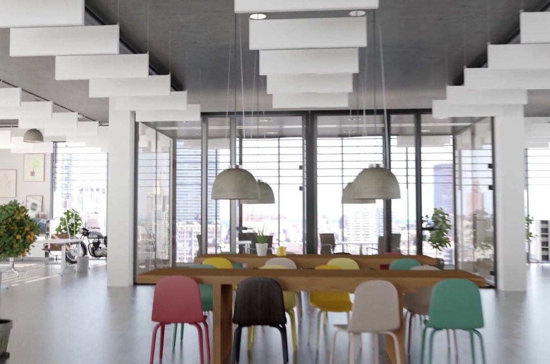 Acoustic Ceiling Baffles