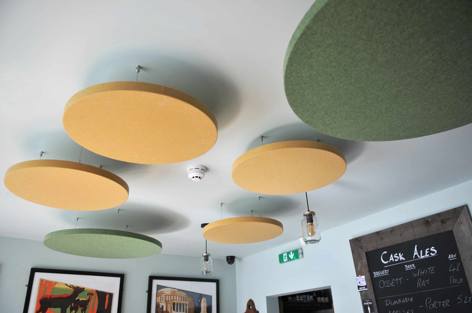 Sound Absorption ceiling rafts