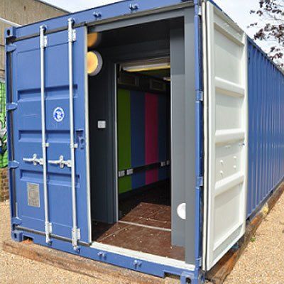 Soundproofing a shipping container