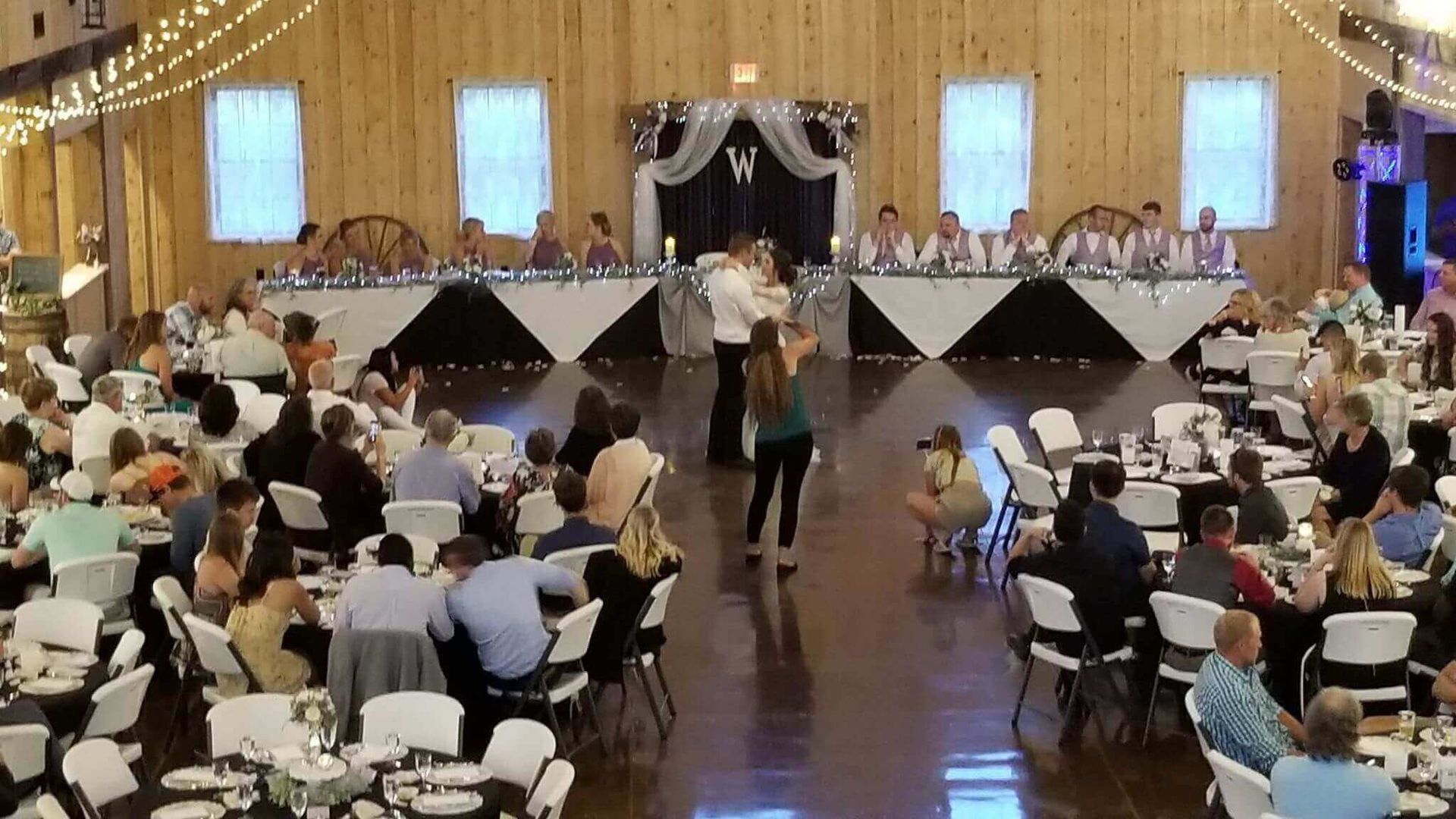 Wedding reception