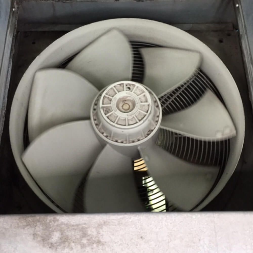 clean fan