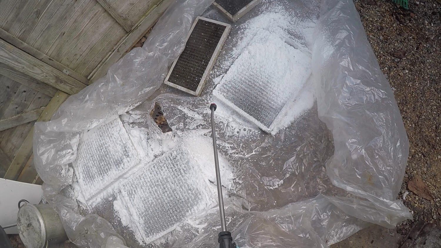 cleaning cooker filters