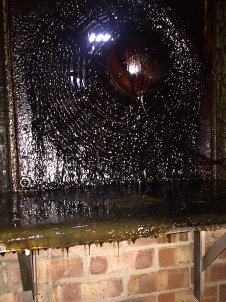 dirty ventilation fan