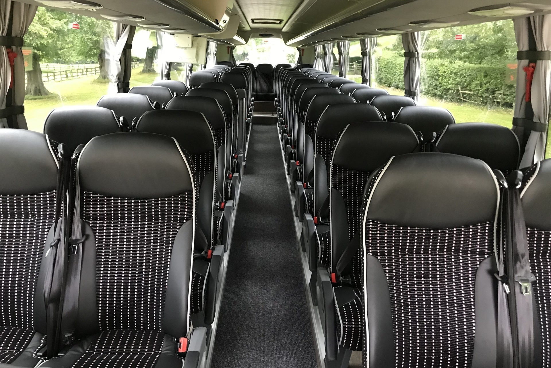 Our Executive 51 Seat Touring Coach interior