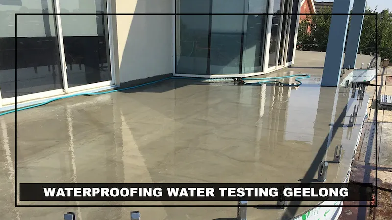 Waterproofing Water Testing