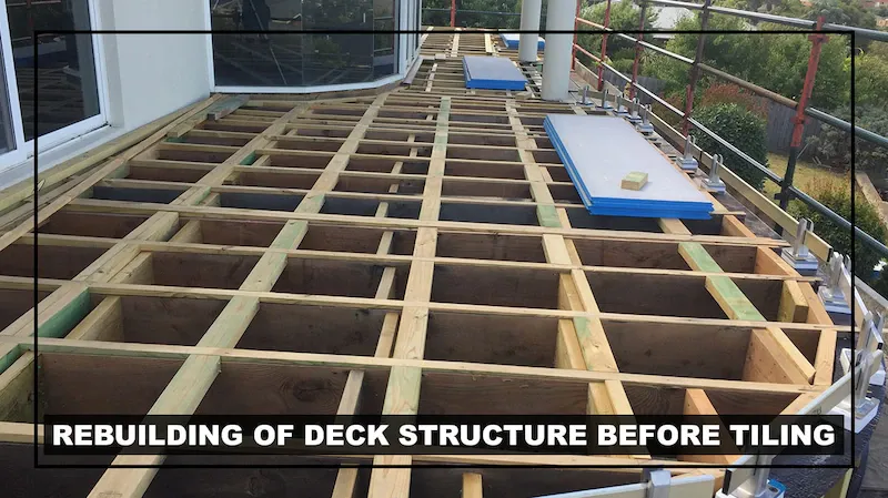 Rebuilding of Deck Structure