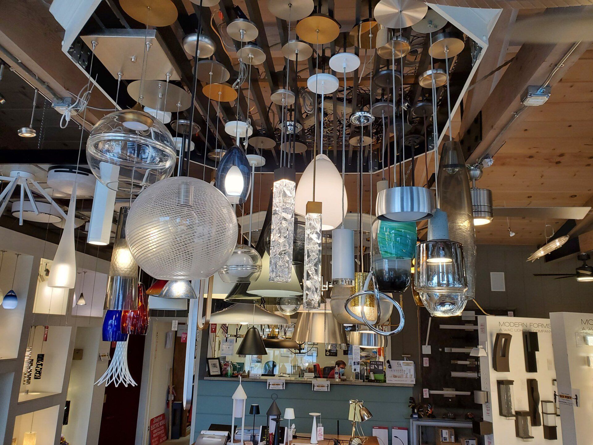 Lighting Show Room — Mountain View, CA — Stanford Electric Works