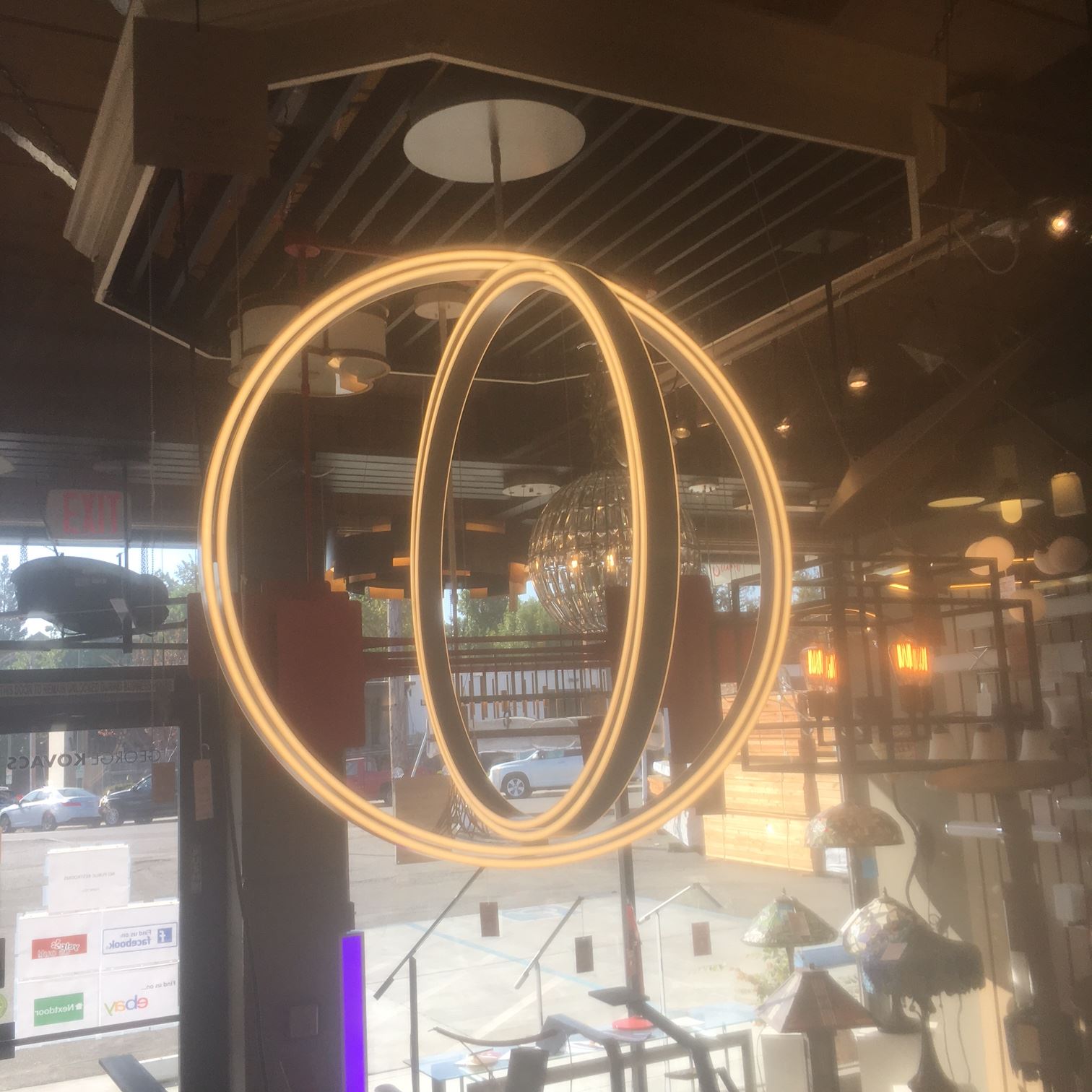 Circle Chandelier Design — Mountain View, CA — Stanford Electric Works