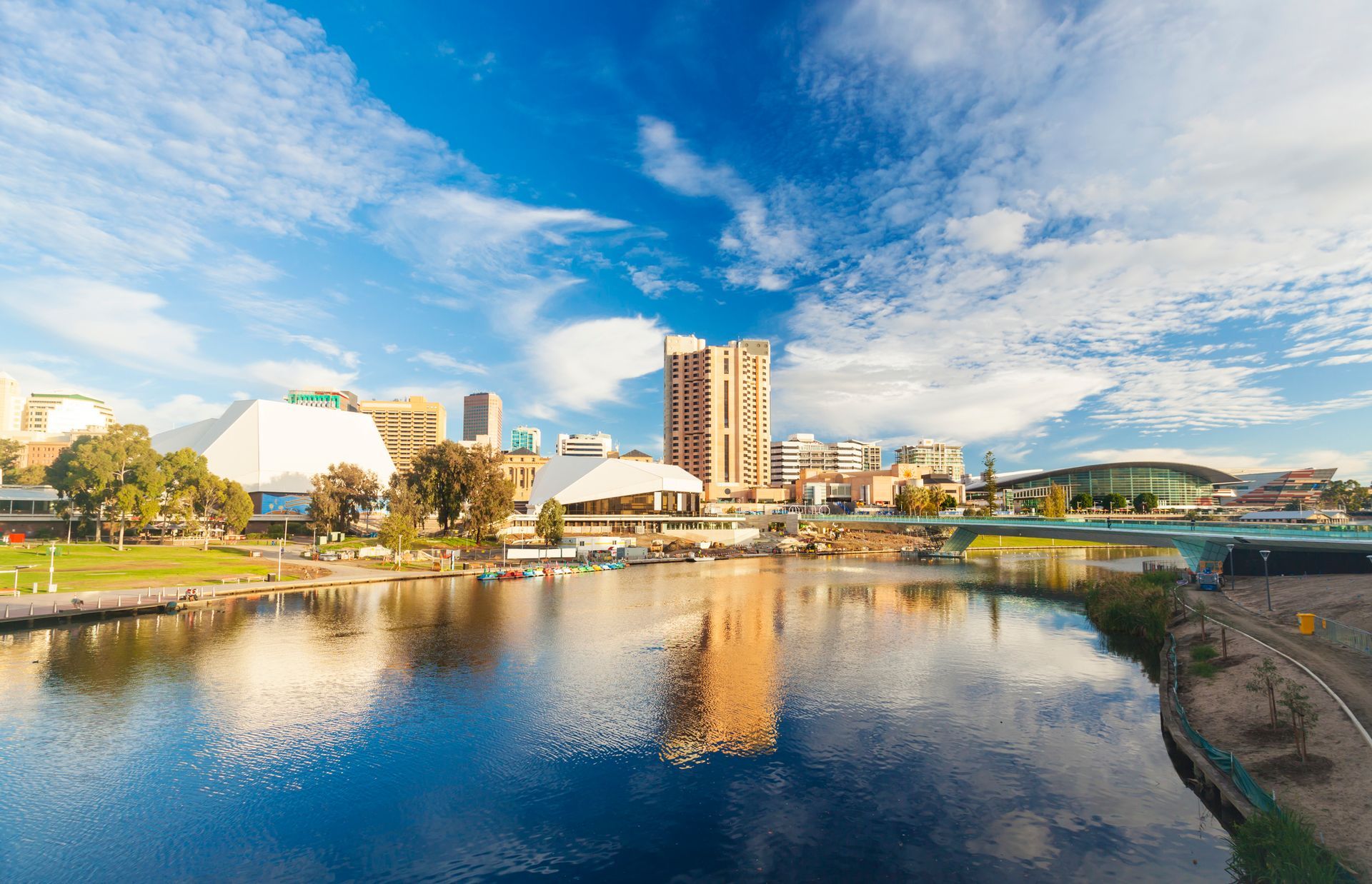 Adelaide city skyline