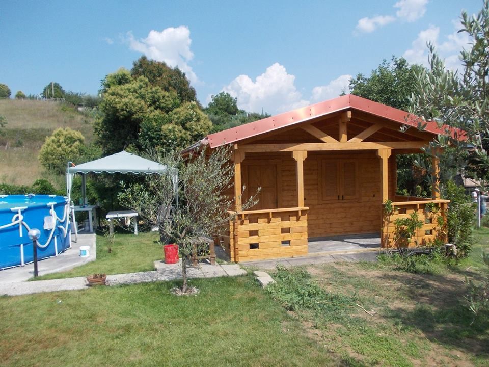 casetta in legno giardino